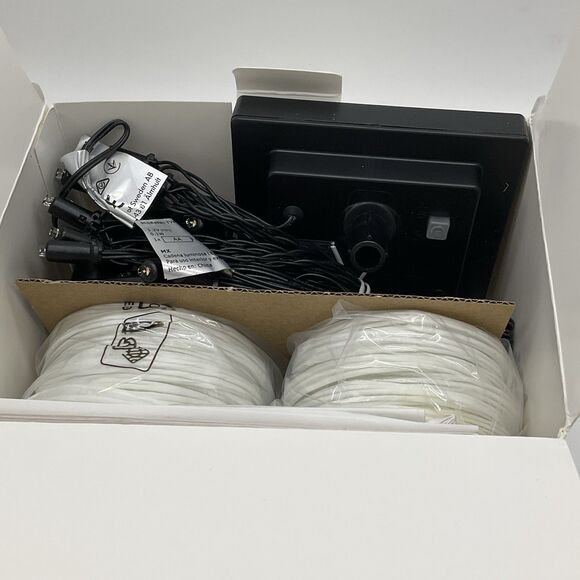 IKEA Solarvet Lantern 24 LED Solar Powered String Light Set 004.214.06 - Picture 7 of 7